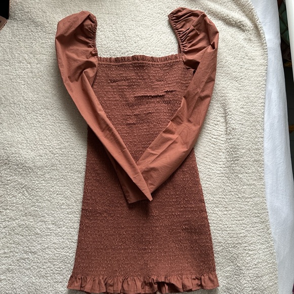 Aritzia Wilfred smocked dress - Picture 1 of 2